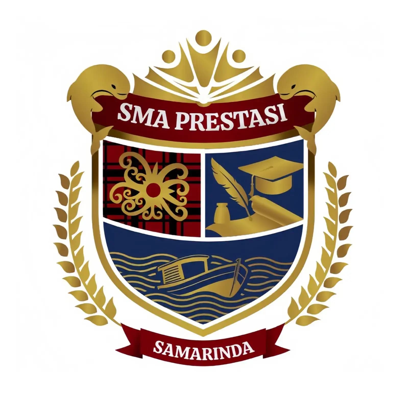 Logo SMA Prestasi Samarinda - sekolah unggulan dengan Edunav sebagai Sistem Informasi Sekolah by Zerone Digital Global Solution